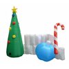 Impact Canopy Christmas Inflatable 5ft Merry Christmas with Tree 513001003